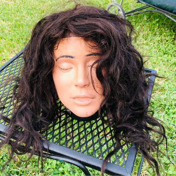 Elegante Other - Elegante Brazilian Remy human hair Full wig long 20 inch hair Dark Brown